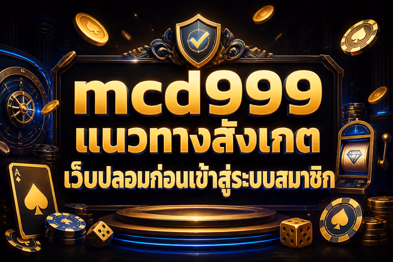 mcd999th เสริมเกราะป้องกันลิงก์ปลอมให้นักเล่นเกม